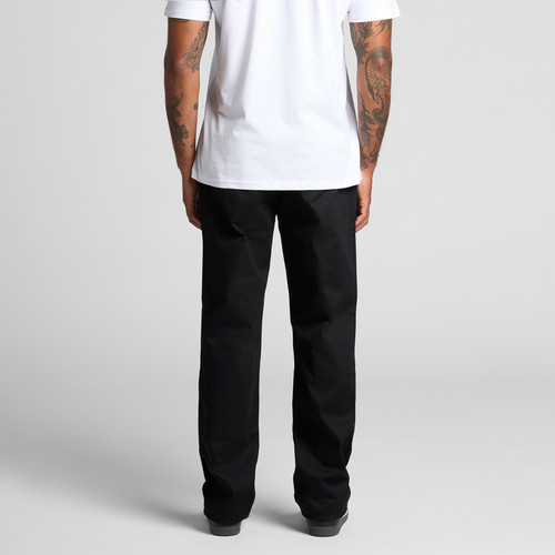 BACK straight-elastic-pants-back
